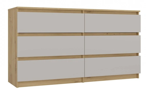 Komoda Malwa M6 140 DĄB ARTISAN KASZMIR