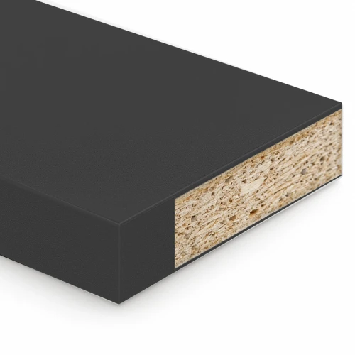 Krawędź blendy Grafit – obrzeże ABS 0,8 mm na czterech krawędziach