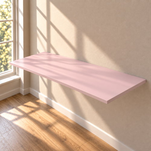 Blat na wymiar w dekorze Różowy – płyta laminowana, obrzeże ABS 1 mm