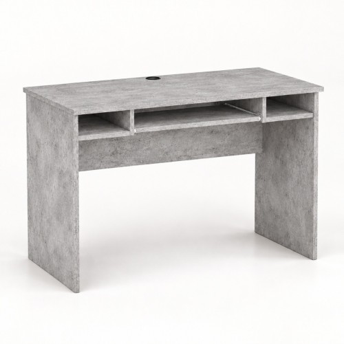 Biurko szkolne Adam w dekorze Beton – 120 × 60 × 75 cm