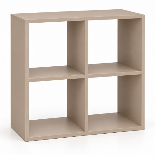 Regał kostka otwarty w dekorze Cappuccino – 2×2, 65,4 × 30 × 65,4 cm