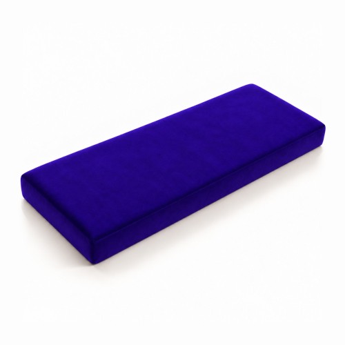 Siedzisko tapicerowane na wymiar Magic Velvet 2296 ultramaryna