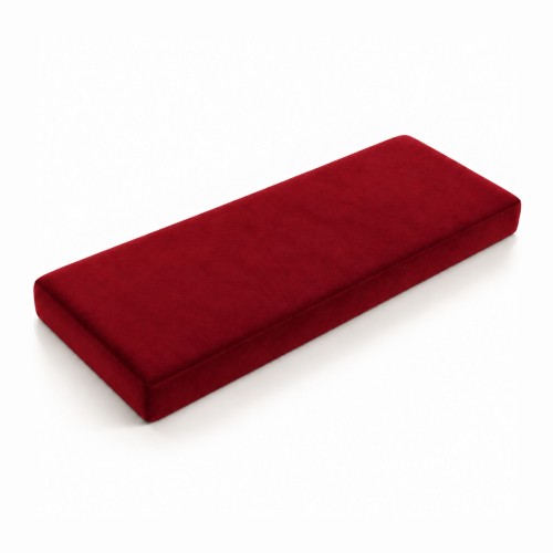 Siedzisko tapicerowane na wymiar Magic Velvet 2267 purpurowy