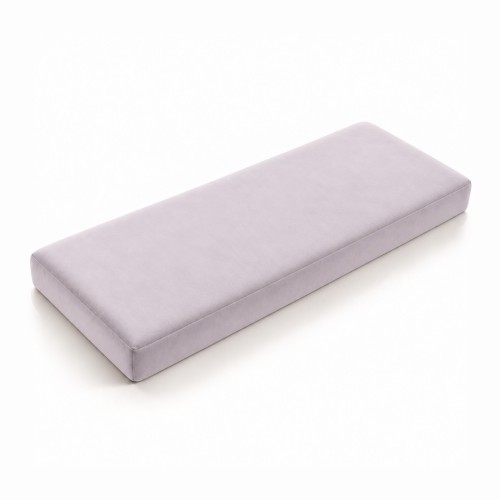 Siedzisko tapicerowane na wymiar Magic Velvet 2246 rozbielony róż