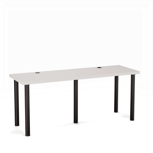 Biurko podwójne Iron Duo - Białe (3).jpg