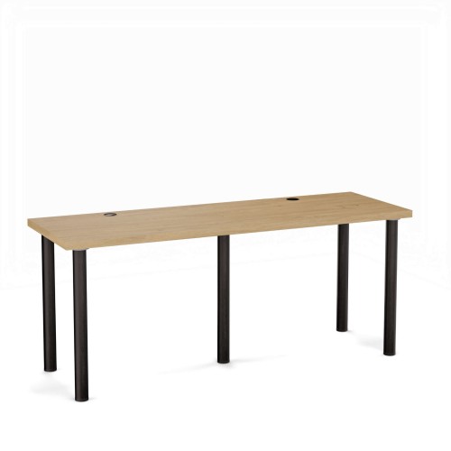 Biurko podwójne Iron Duo - Dąb kamienny (2).jpg