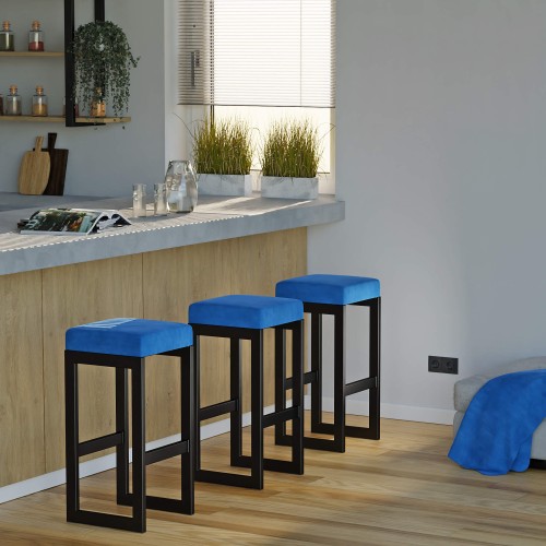 Hoker tapicerowany loft - niebieski (4).jpg