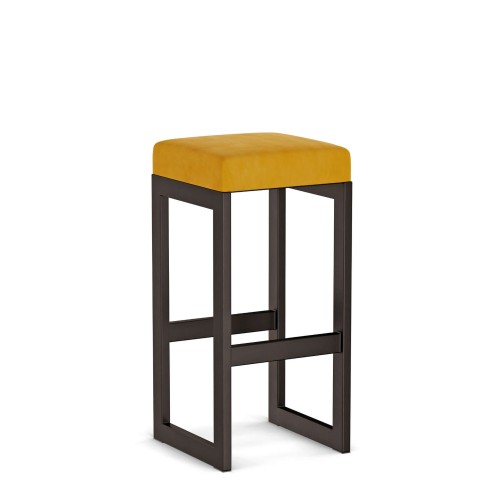 hoker tapicerowany loft - Musztardowy (1).jpg